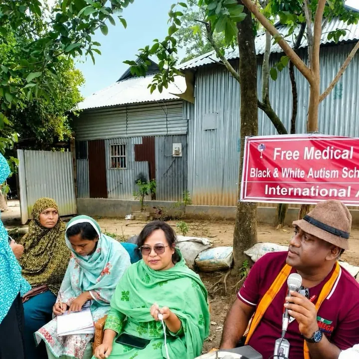 A free medical camp in progress