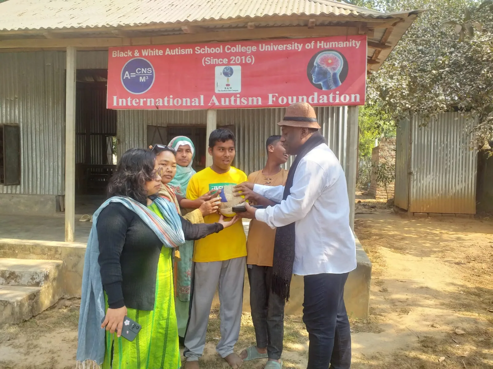Rice harvest at Dhanbari